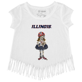 Illinois Fighting Illini Babes Fringe Tee
