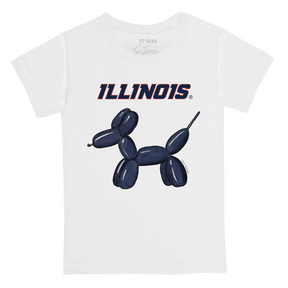 Illinois Fighting Illini Balloon Dog Kid's Tee Shirt