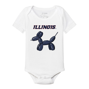 Illinois Fighting Illini Balloon Dog Short Sleeve Snapper