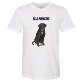 Illinois Fighting Illini Black Labrador Retriever Unisex Tee Shirt