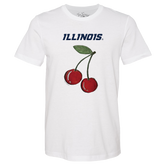 Illinois Fighting Illini Cherry Unisex Tee Shirt