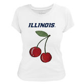 Illinois Fighting Illini Cherry Women's Tee Shirt