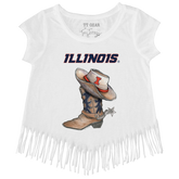 Illinois Fighting Illini Cowboy Boot Fringe Tee