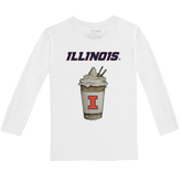 Illinois Fighting Illini Latte Long-Sleeve Tee Shirt