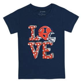 Illinois Fighting Illini LOVE Kid's Tee Shirt