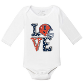 Illinois Fighting Illini LOVE Long-Sleeve Snapper