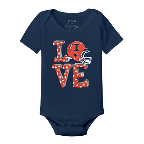 Illinois Fighting Illini LOVE Short Sleeve Snapper