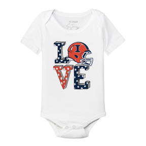 Illinois Fighting Illini LOVE Short Sleeve Snapper