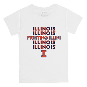 Illinois Fighting Illini Stacked Kid's Tee Shirt