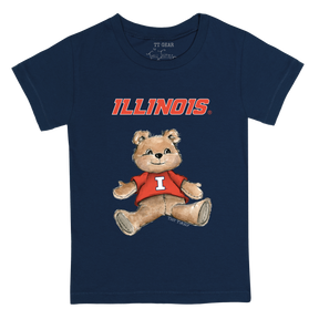 Illinois Fighting Illini Teddy Kid's Tee Shirt