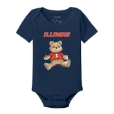 Illinois Fighting Illini Teddy Short Sleeve Snapper