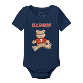 Illinois Fighting Illini Teddy Short Sleeve Snapper