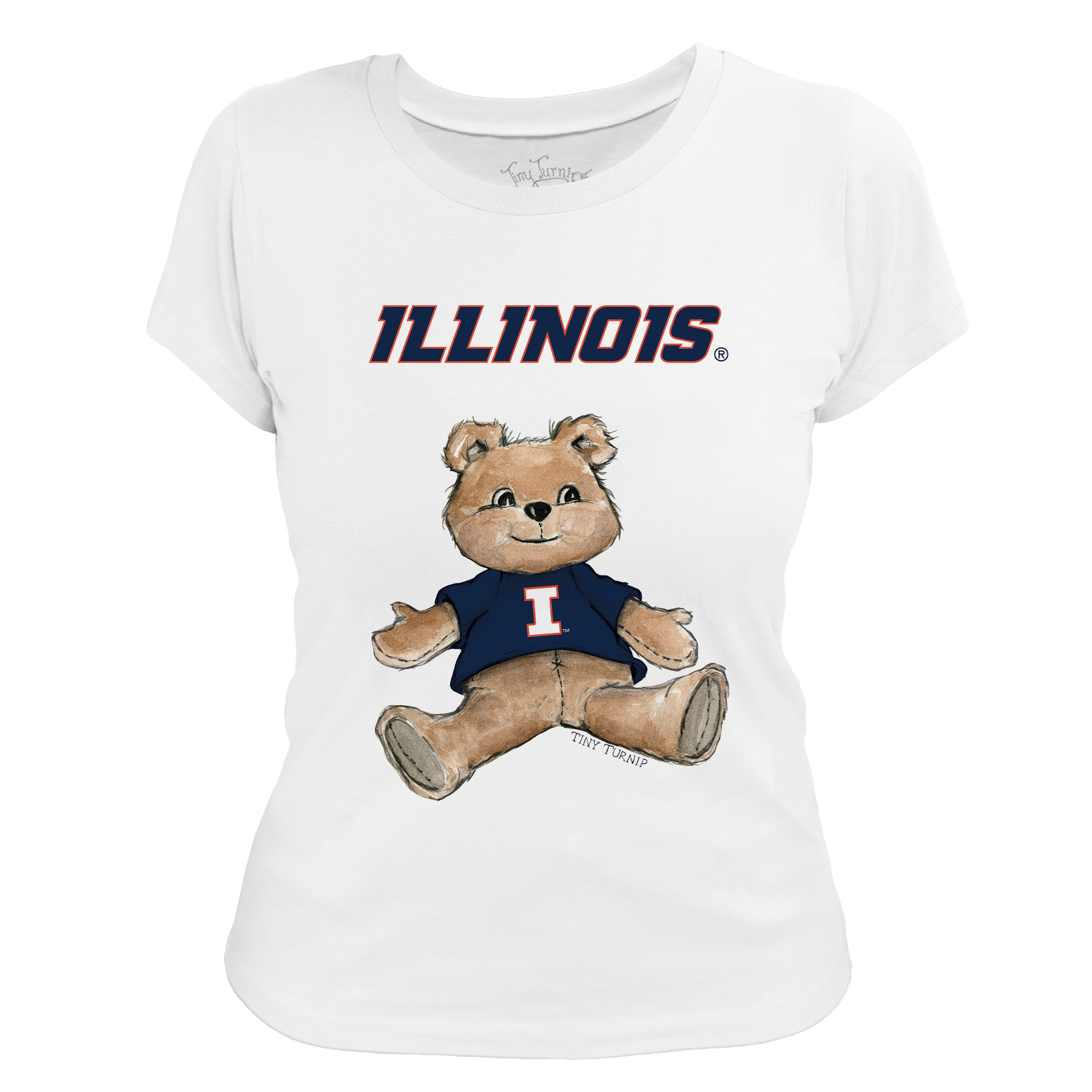 Illinois Fighting Illini Teddy Women's Tee Shirt