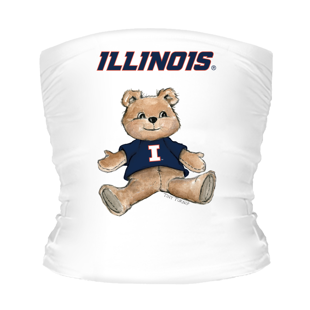 Illinois Fighting Illini Teddy Tube Top