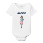 Illinois Fighting Illini Triple Scoop Short Sleeve Snapper