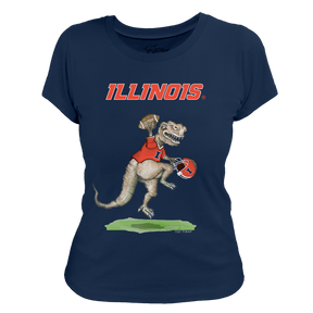 Illinois Fighting Illini TT Rex Women's Tee Shirt