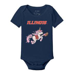Illinois Fighting Illini Unicorn Short Sleeve Snapper