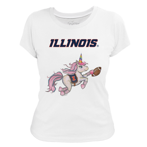 Illinois Fighting Illini Unicorn Women's Tee Shirt