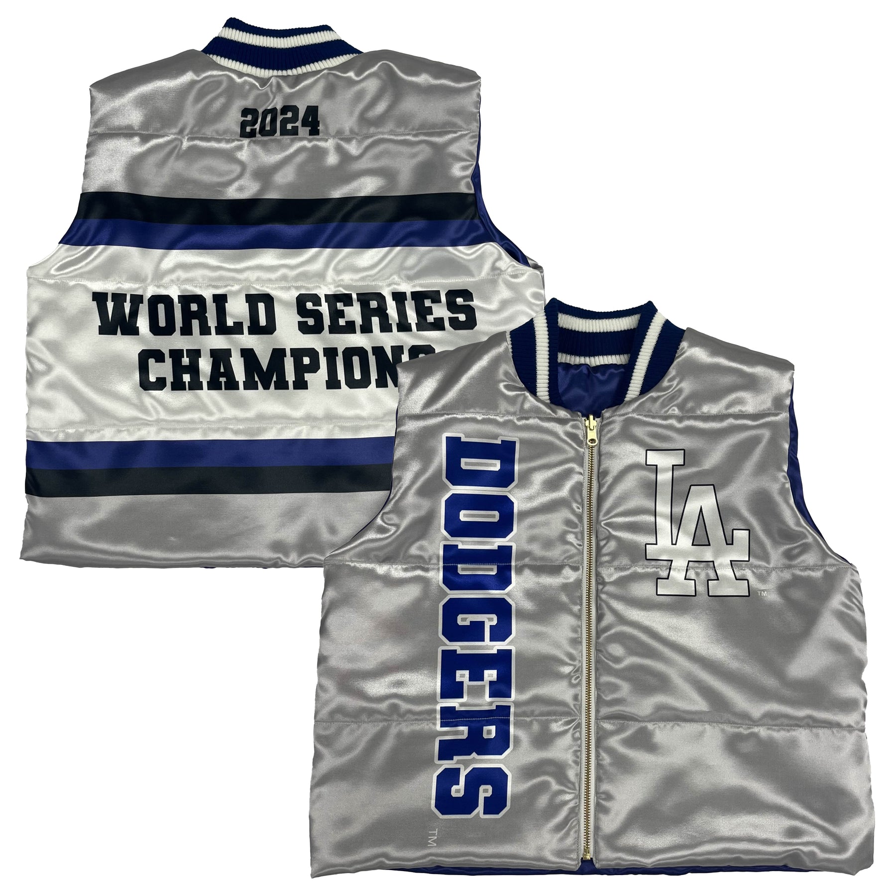 LA Dodgers World Series Reversible Vest