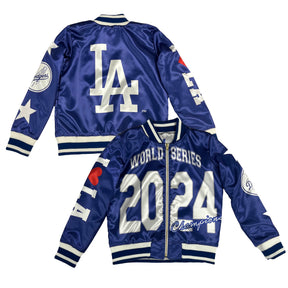 LA Dodgers World Series Reversible Bomber