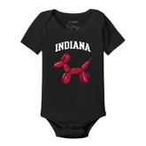 Indiana Hoosiers Balloon Dog Short Sleeve Snapper