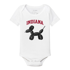 Indiana Hoosiers Balloon Dog Short Sleeve Snapper