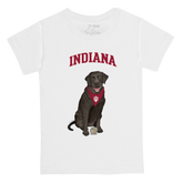 Indiana Hoosiers Black Labrador Retriever Kid's Tee Shirt
