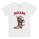 Indiana Hoosiers Cowboy Boot Kid's Tee Shirt
