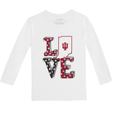Indiana Hoosiers LOVE Long-Sleeve Tee Shirt