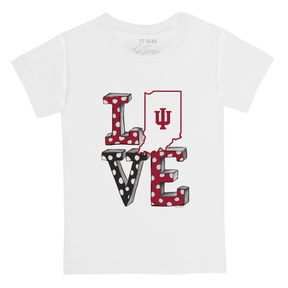 Indiana Hoosiers LOVE Kid's Tee Shirt
