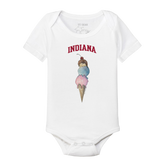 Indiana Hoosiers Triple Scoop Short Sleeve Snapper