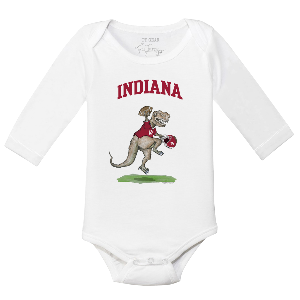 Indiana Hoosiers TT Rex Long-Sleeve Snapper