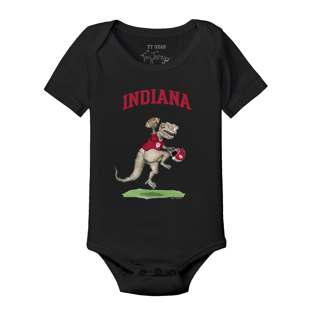 Indiana Hoosiers TT Rex Short Sleeve Snapper