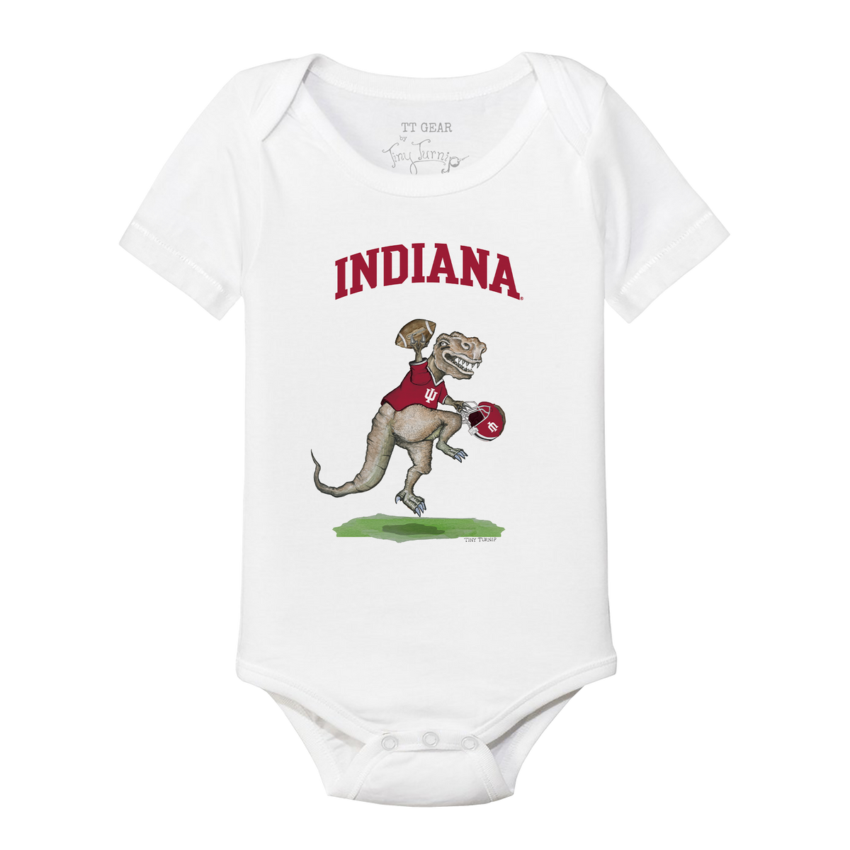 Indiana Hoosiers TT Rex Short Sleeve Snapper