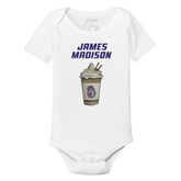 James Madison Dukes Latte Short Sleeve Snapper