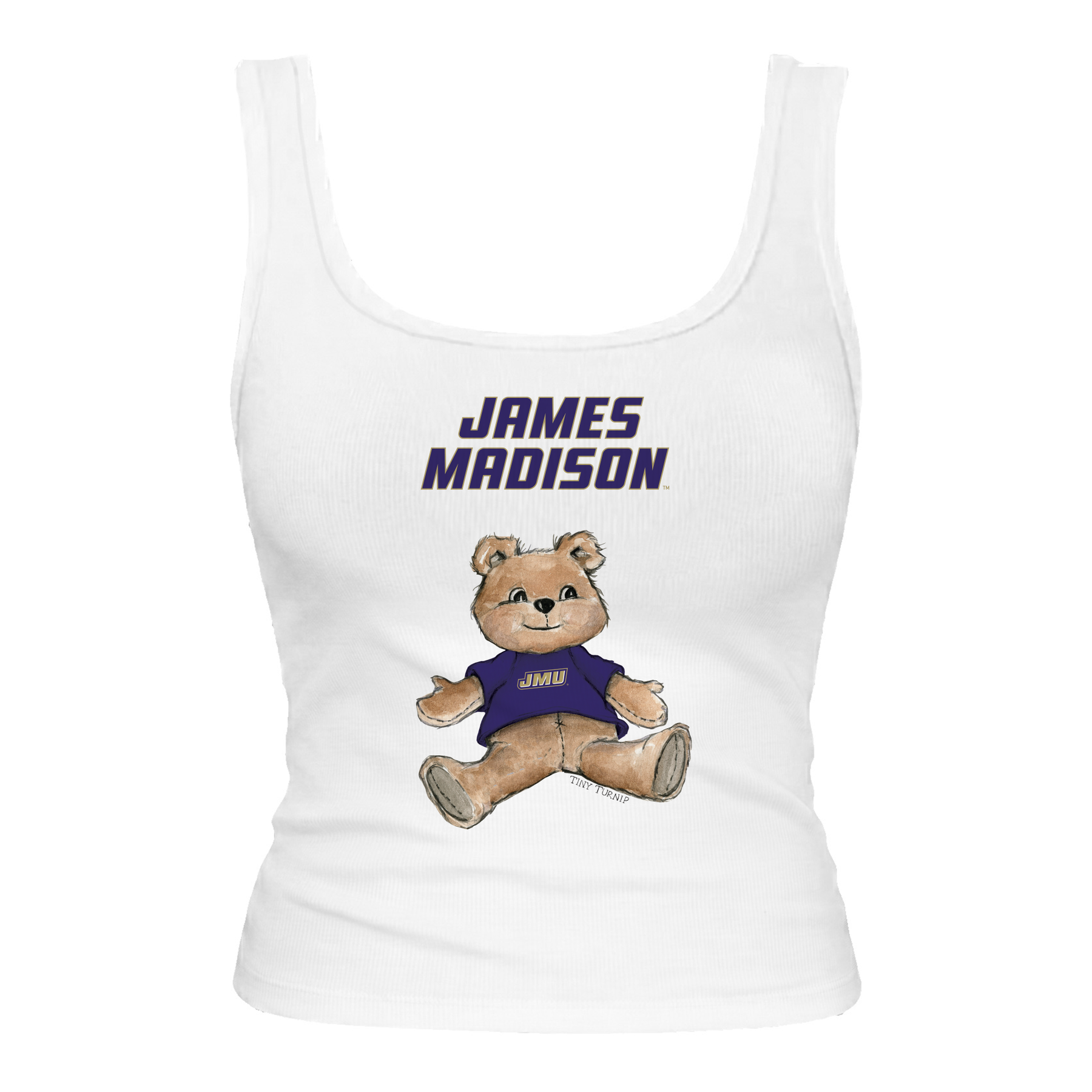 James Madison Dukes Teddy Emmy Tank