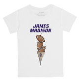 James Madison Dukes Football Triple Scoop Kid's Tee Shirt