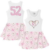 VIP Stitched Heart w/ Logo - Tank Swing Dress - Tiny Turnip