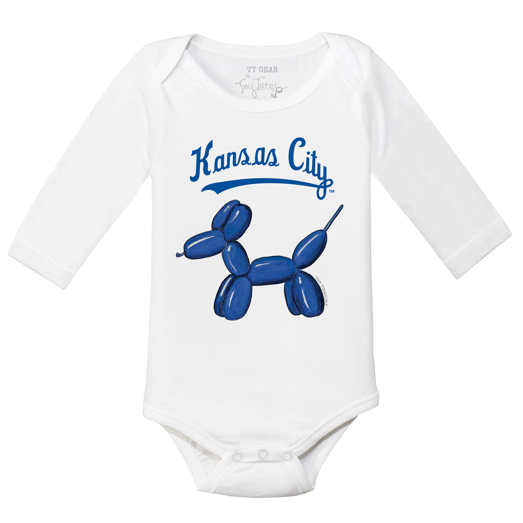 Kansas City Royals Balloon Dog Long Sleeve Snapper