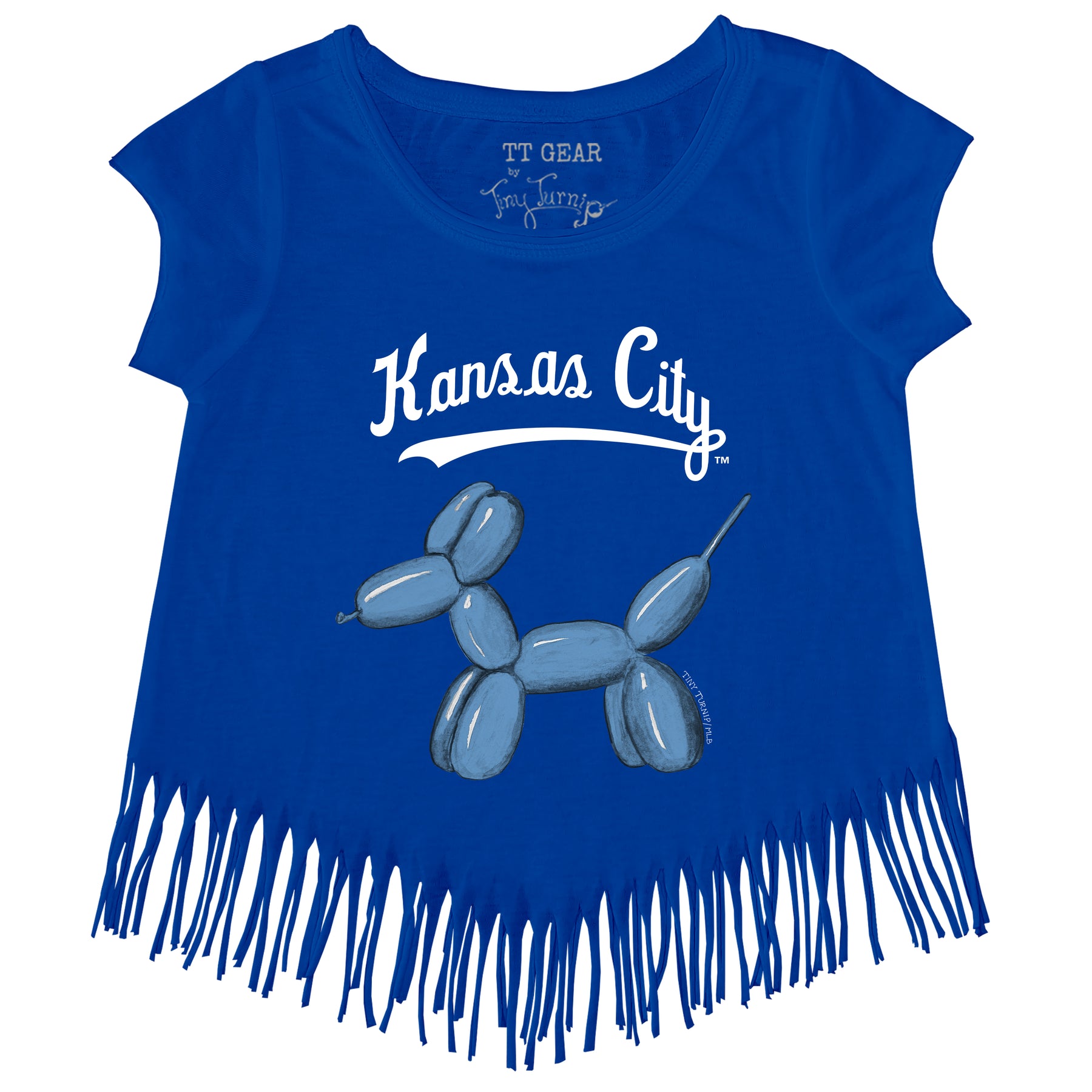 Kansas City Royals Balloon Dog Fringe Tee