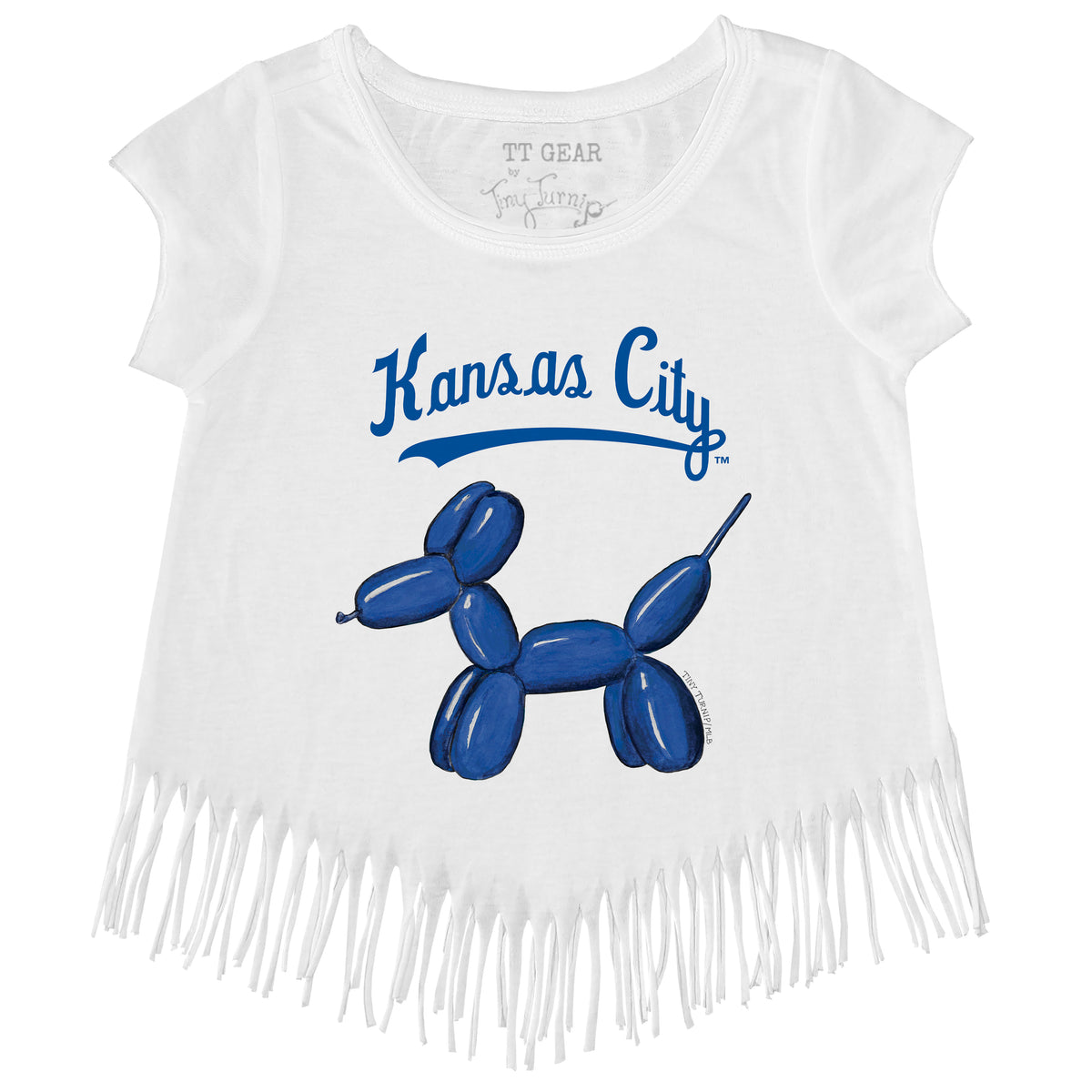 Kansas City Royals Balloon Dog Fringe Tee