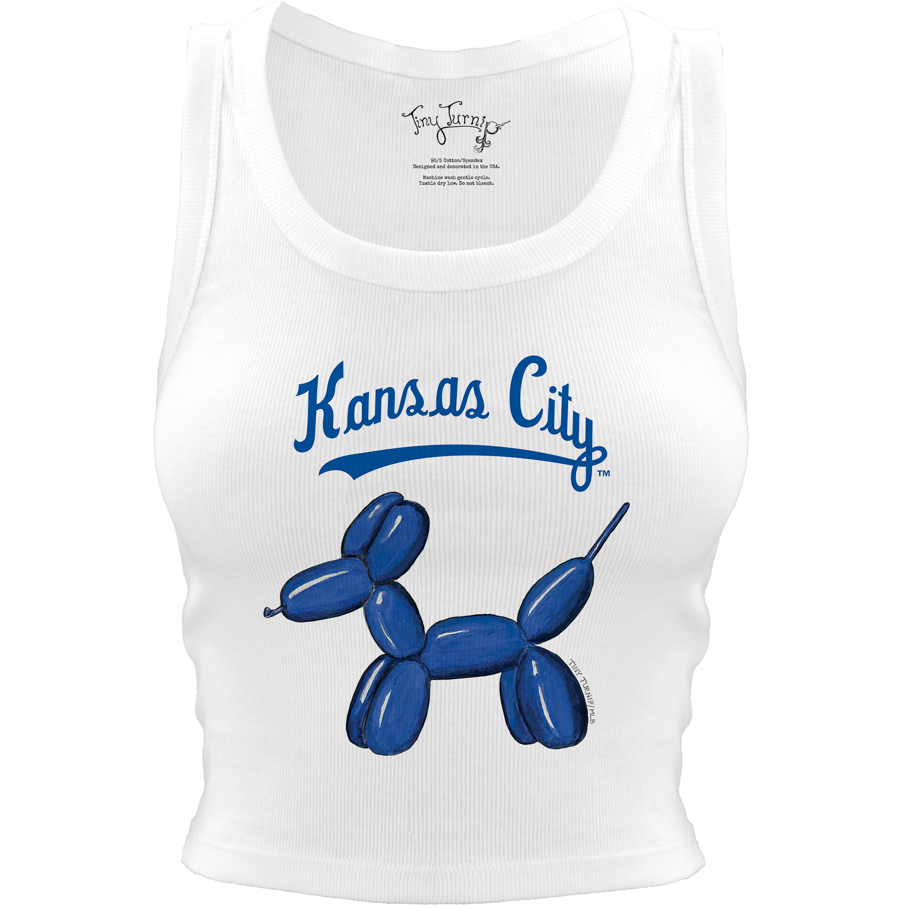 Kansas City Royals Balloon Dog Crop Tank
