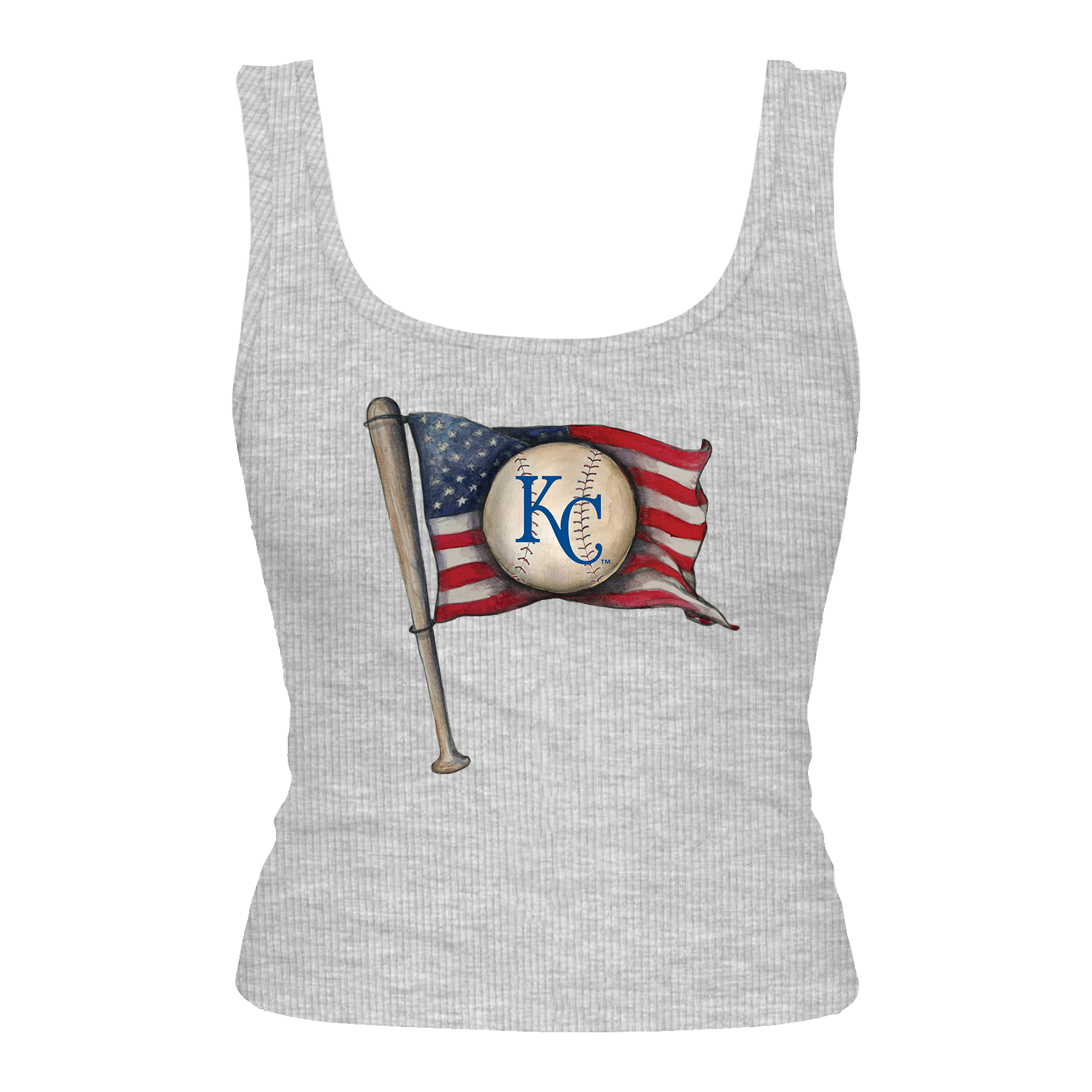 Kansas City Royals Baseball Flag Emmy Tank