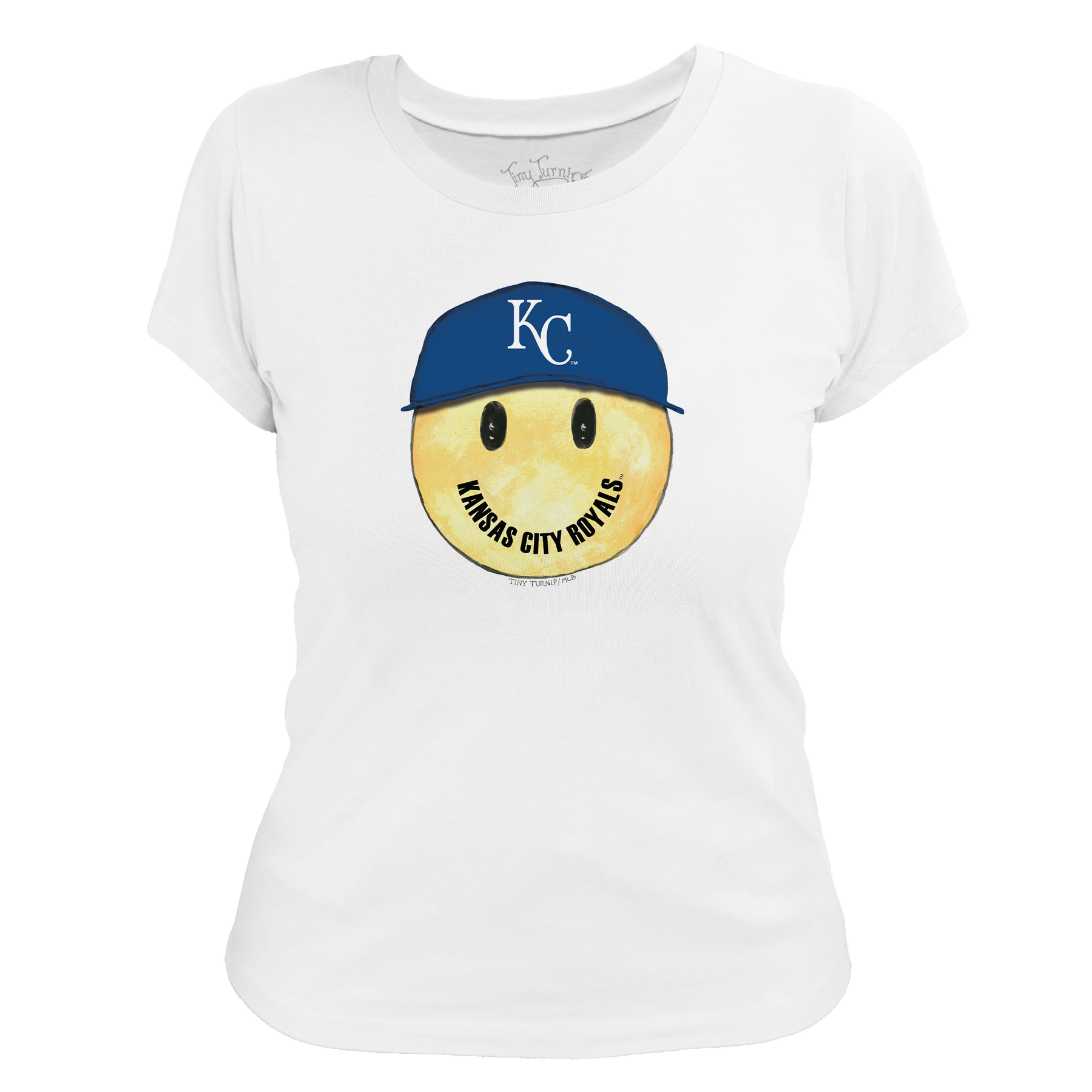 Kansas City Royals Smiley Tee Shirt