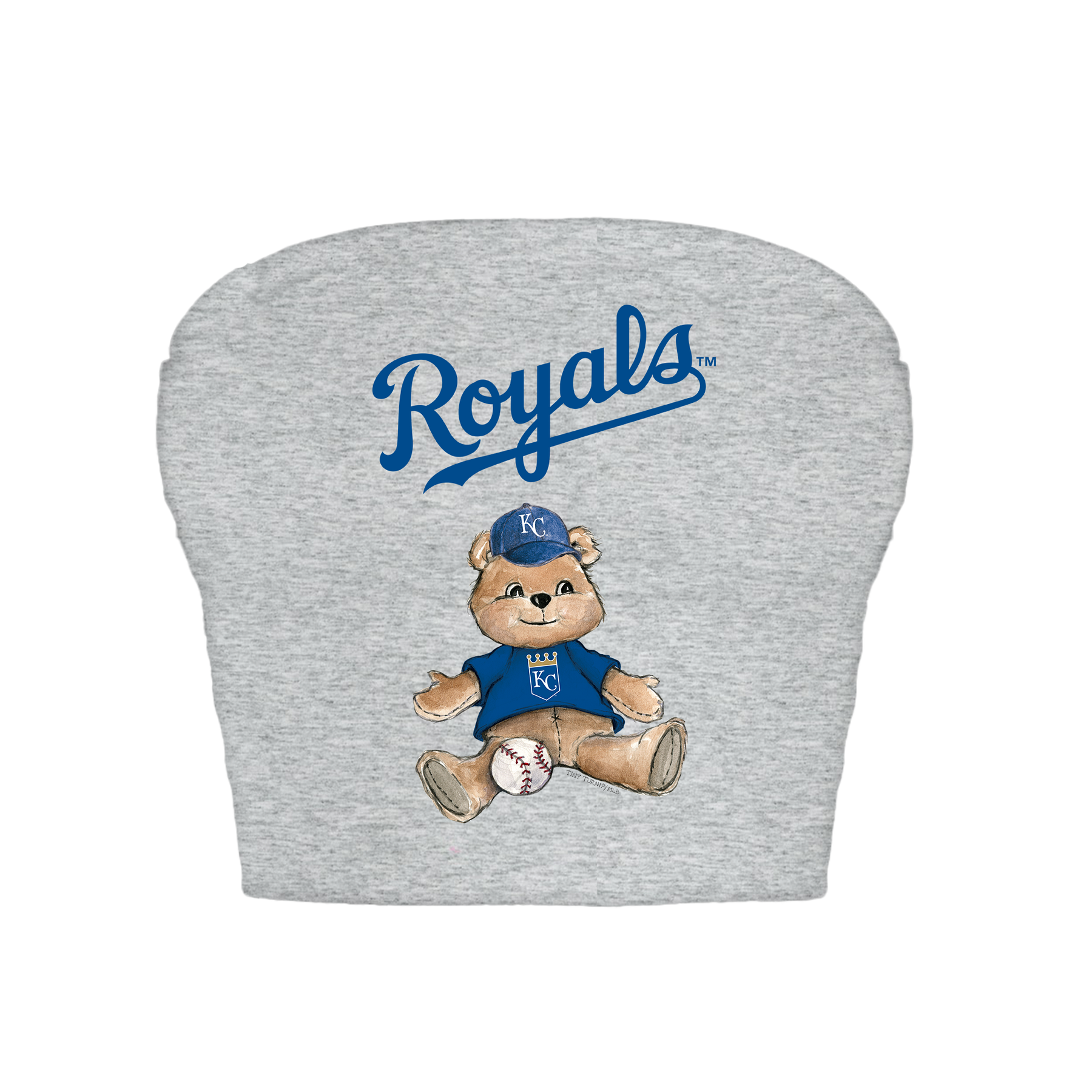 Kansas City Royals Teddy Crop Tube Top