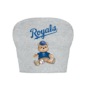 Kansas City Royals Teddy Crop Tube Top
