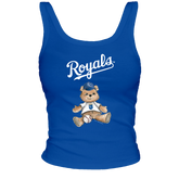 Kansas City Royals Teddy Ribbed Tank - Tiny Turnip