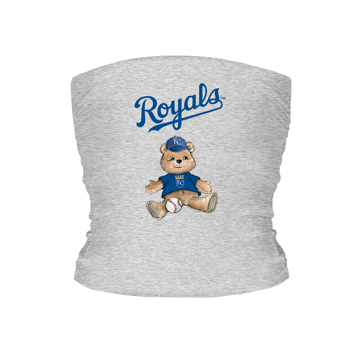 Kansas City Royals Teddy Tube Top - Tiny Turnip