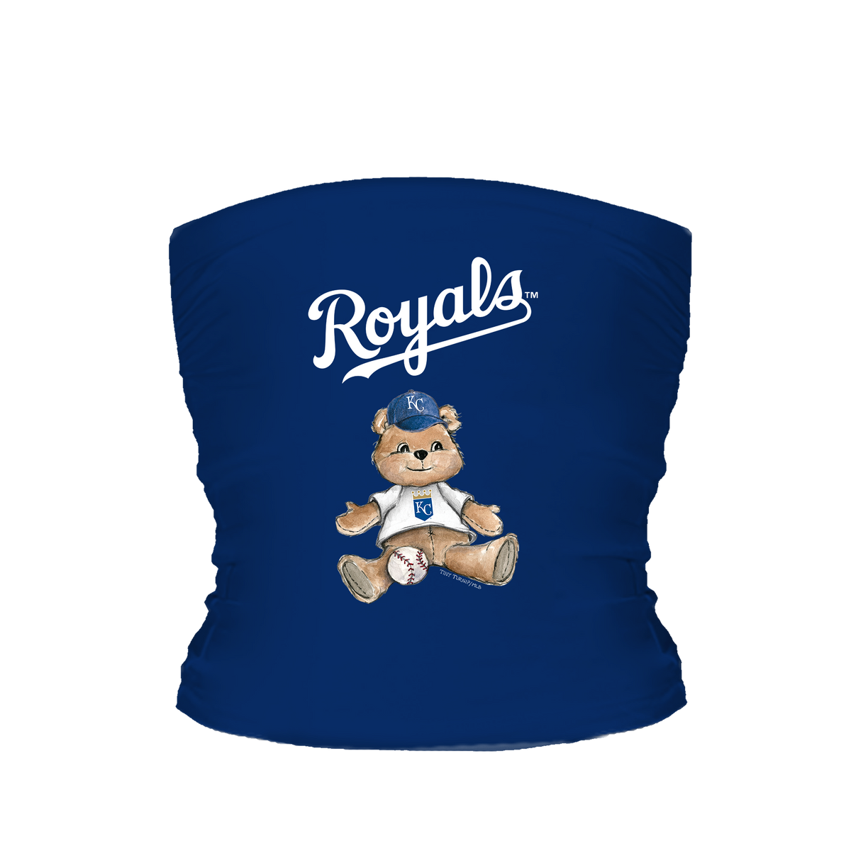 Kansas City Royals Teddy Tube Top - Tiny Turnip