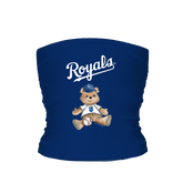Kansas City Royals Teddy Tube Top - Tiny Turnip
